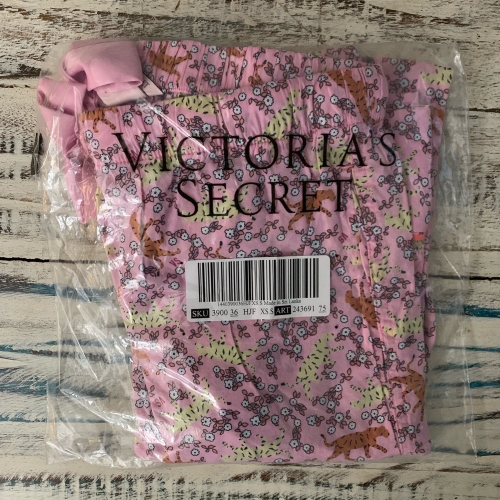 VS Lightweight PJ Pant Pink Tiger Floral XS SHORT